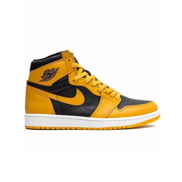 NEW Nike Air Jordan 1 Retro High OG 555088-701 Pollen Yellow/Black Mens Size 10